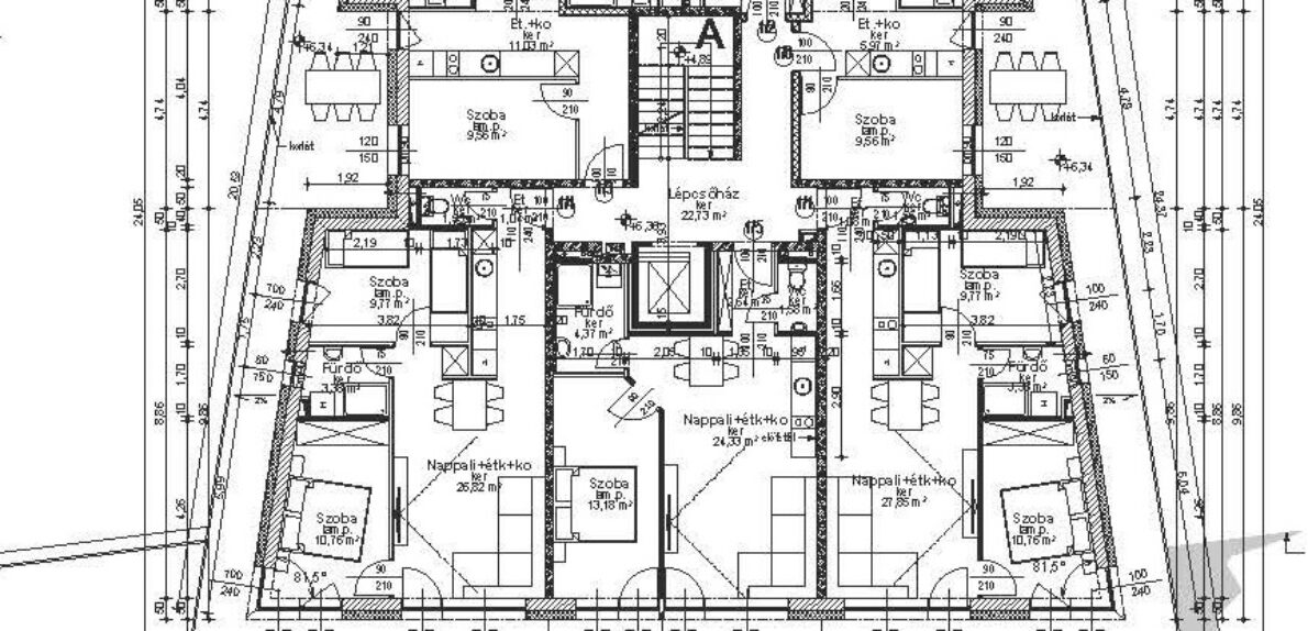 ELADÓ 71,5m2 Apartman Wesselényi stand mellett.