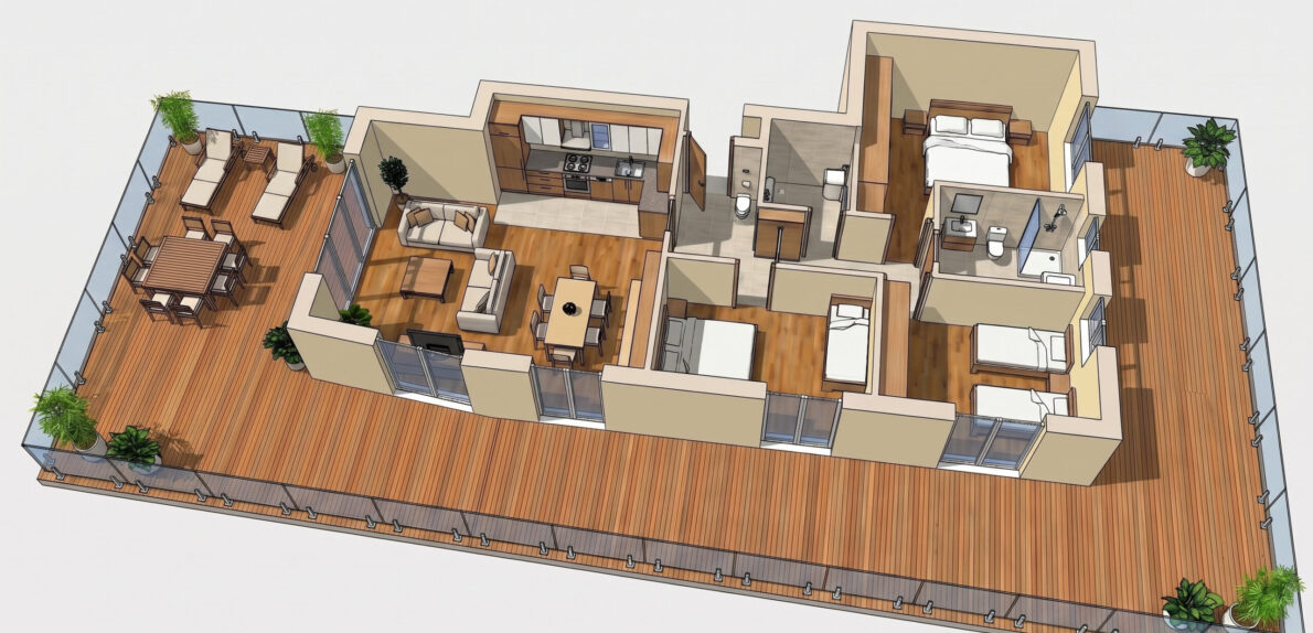 ELADÓ Penthouse a Wesselényi Projektben